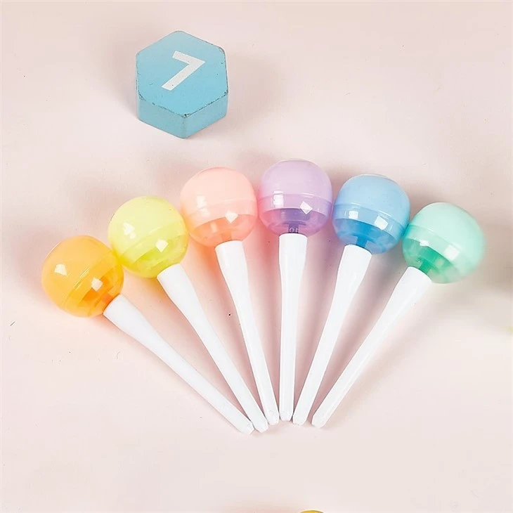 Cute Lollipop Highlighter Set